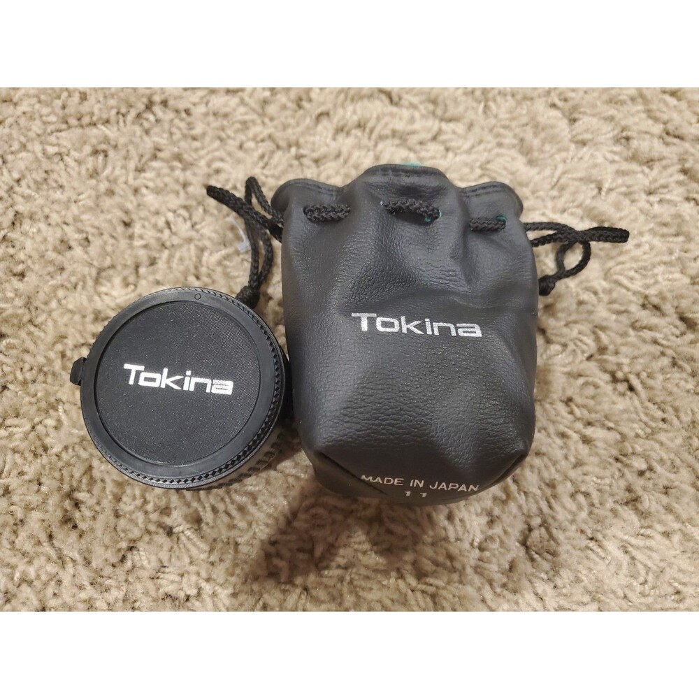 Vintage Tokina 2x Doubler Teleconverter Lens Pentax PK P/KA Mount Caps Pouch Jap